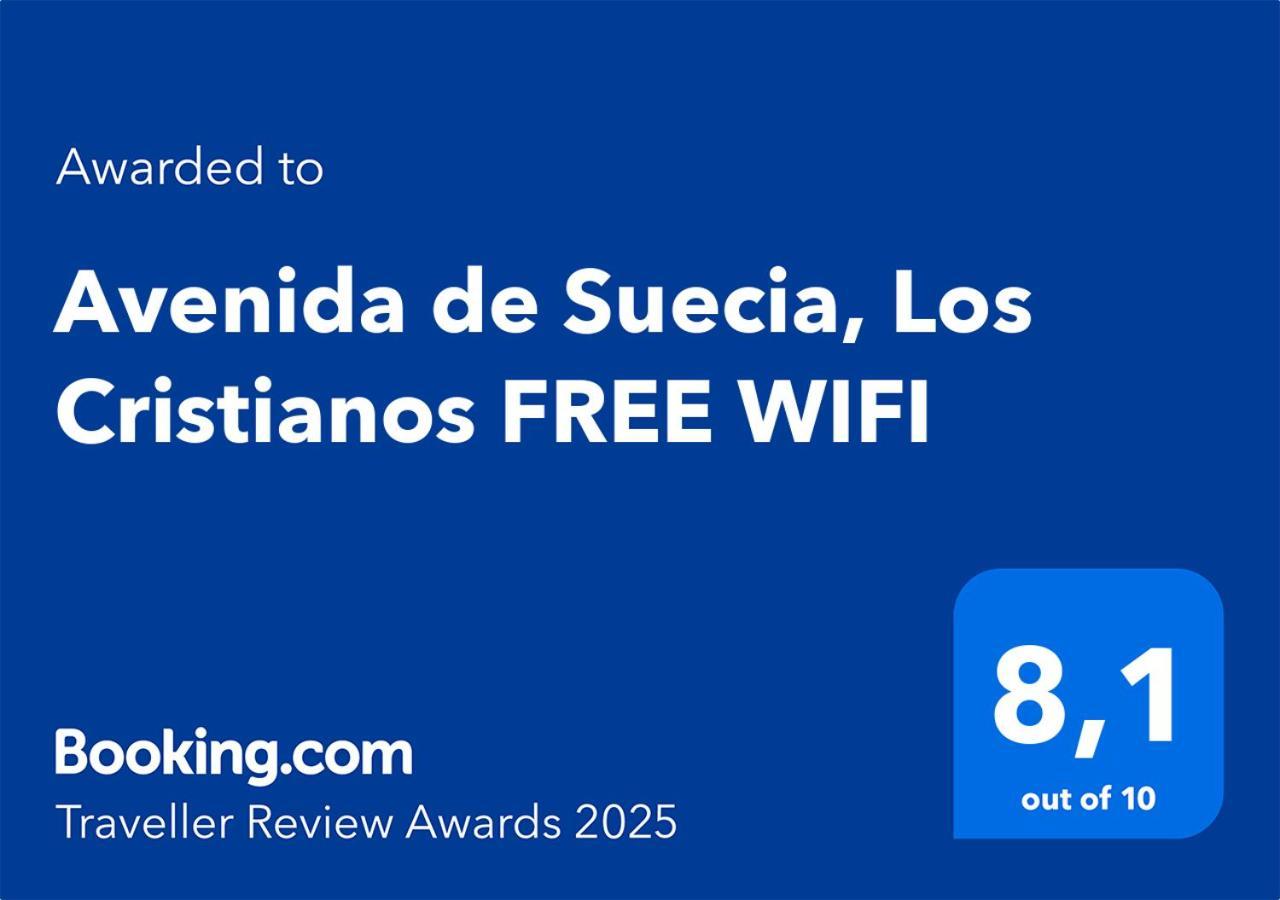 Avenida De Suecia, Los Cristianos Free Wifi Арона Екстериор снимка